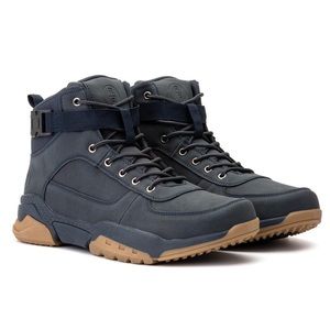 Reserved Footwear men’s high top sneaker, navy, sz 10, worn once for photoshoot